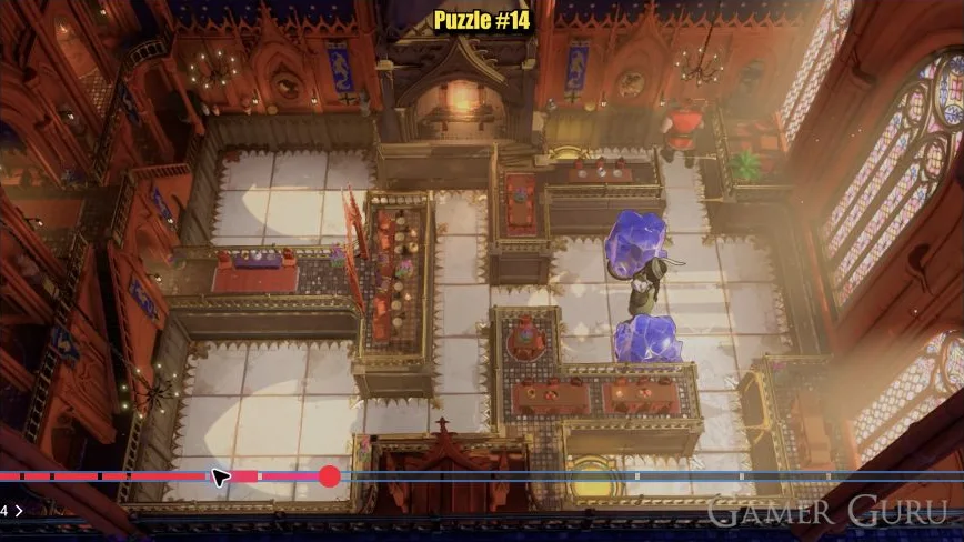 Both crystals hold their flower plates and the two gates are open