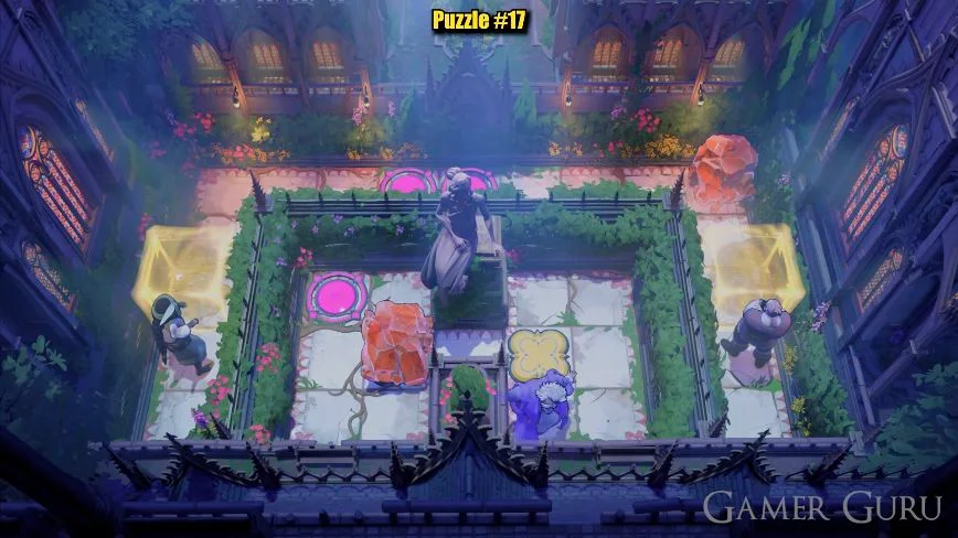 The gates have closed and the crystals that occupied their squares have disappeared